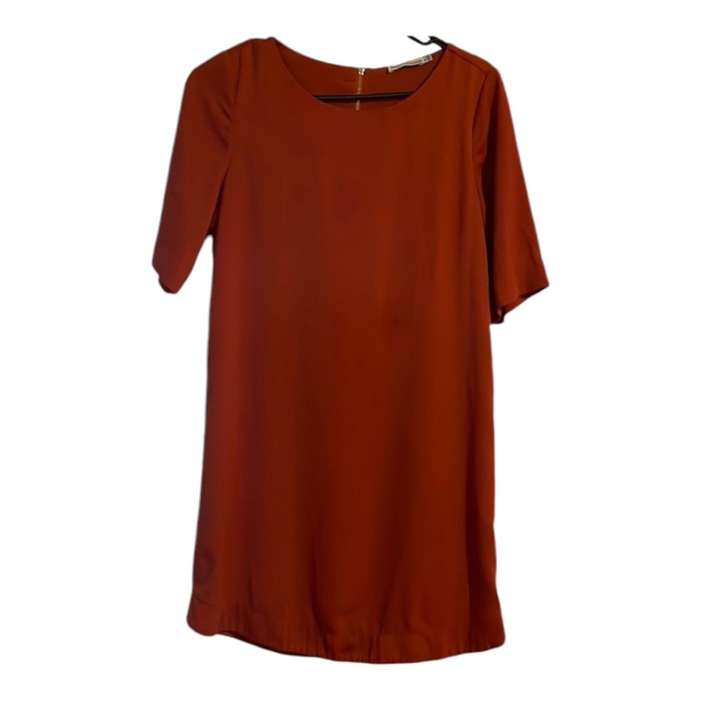 Burnt orange dress